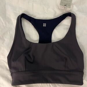 XS Super Soft Reversible Yoga Bra in Blue, Sweaty Betty, Brand new with tags